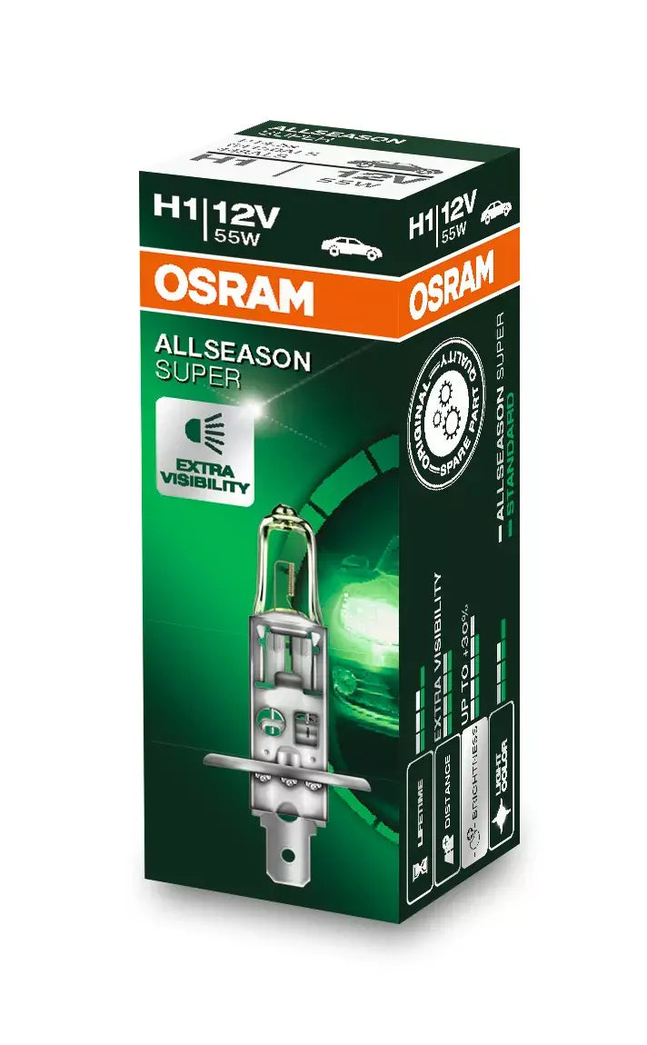 Osram H1 All Season Leuchtmittel Verpackung