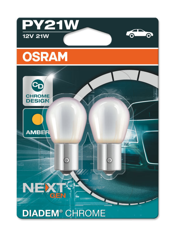 OSRAM  PY21W DIADEM CHROME -  fahrzeuglampen.com