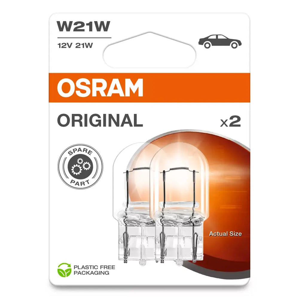 Osram W21W Signallampen Original 7505 2 Stück