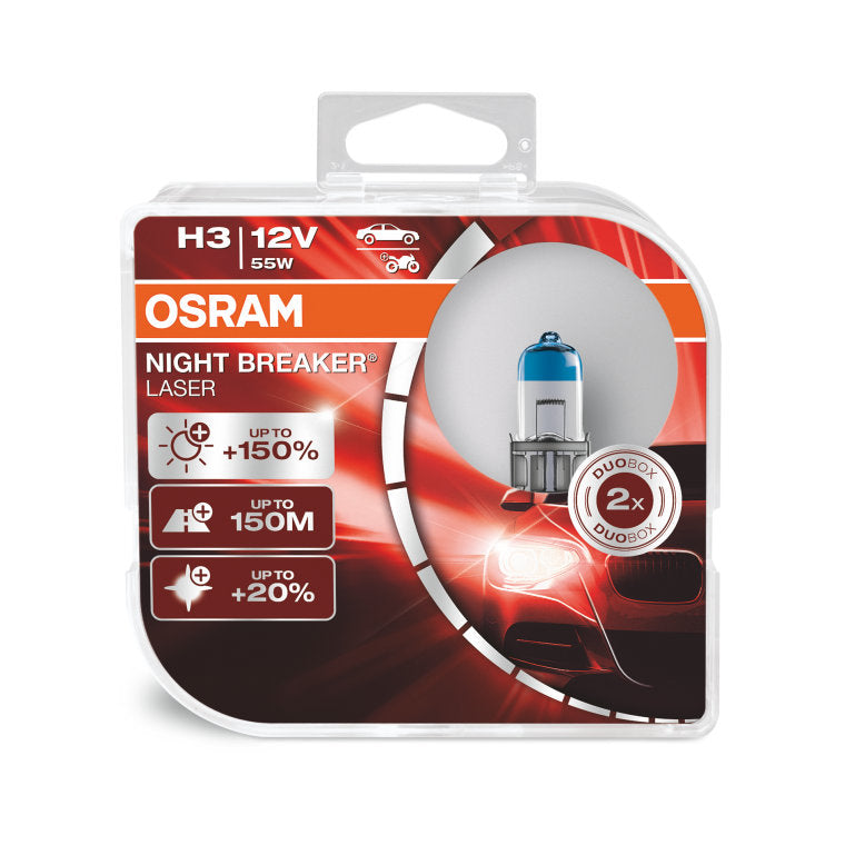 OSRAM  NIGHT BREAKER LASER H3 -  fahrzeuglampen.com